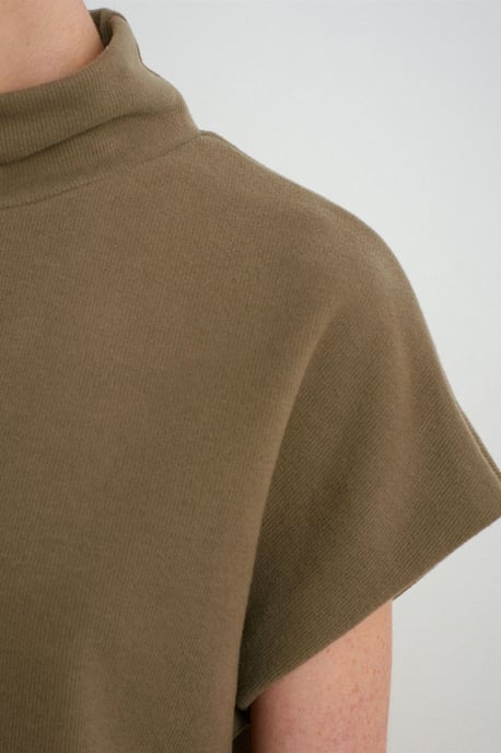 Rippstrick-Halbturtleneck-Bluse - Image 4
