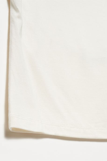 Slim Fit Cut-Out Jersey-Bluse - Image 3