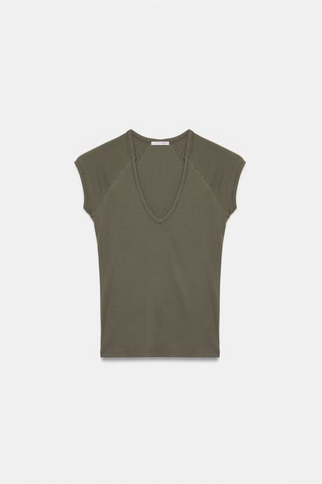 Slim Fit Crop-Jersey-Top - Image 5