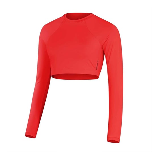 Speedo - Oberteil für Damen, Jersey, Schmal, Raglanärmel (Rot) - Image 1