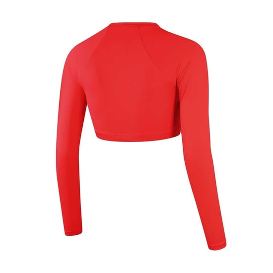Speedo - Oberteil für Damen, Jersey, Schmal, Raglanärmel (Rot) - Image 2