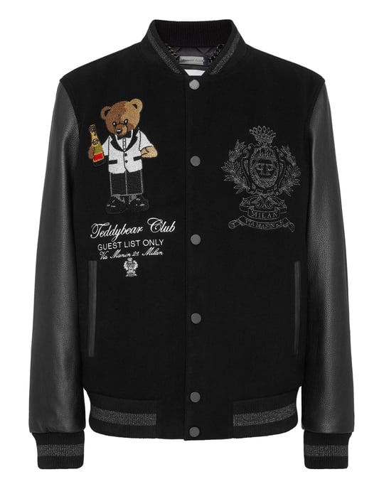 Leder-Bomber Teddy - Image 1