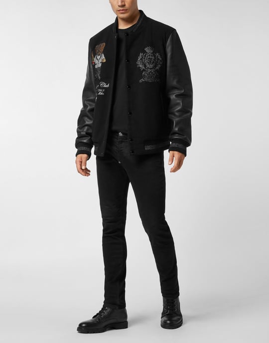 Leder-Bomber Teddy - Image 2