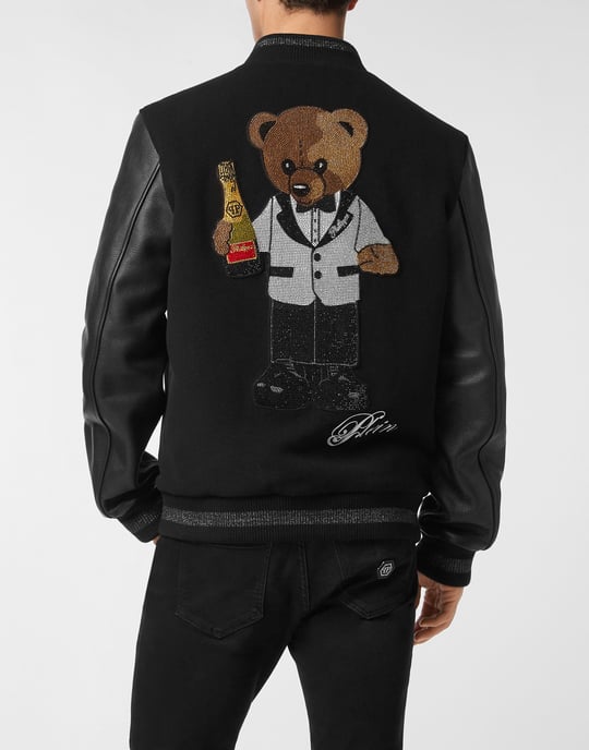 Leder-Bomber Teddy - Image 3