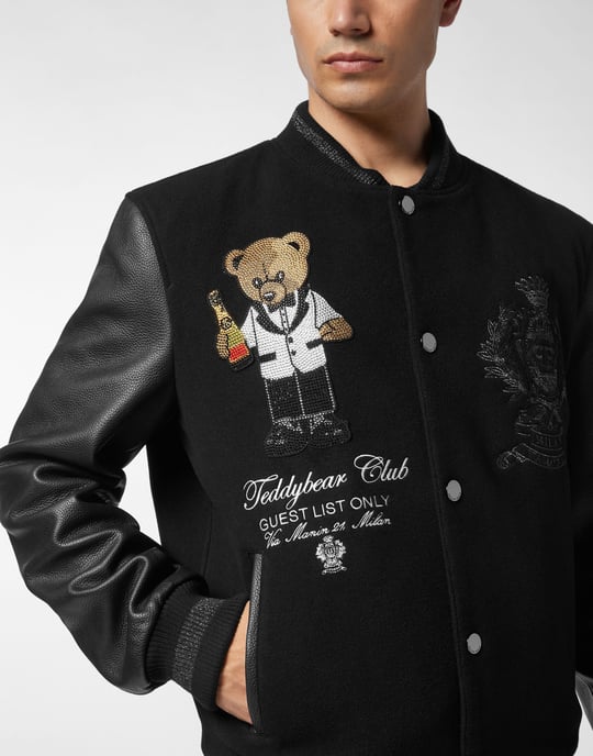 Leder-Bomber Teddy - Image 5