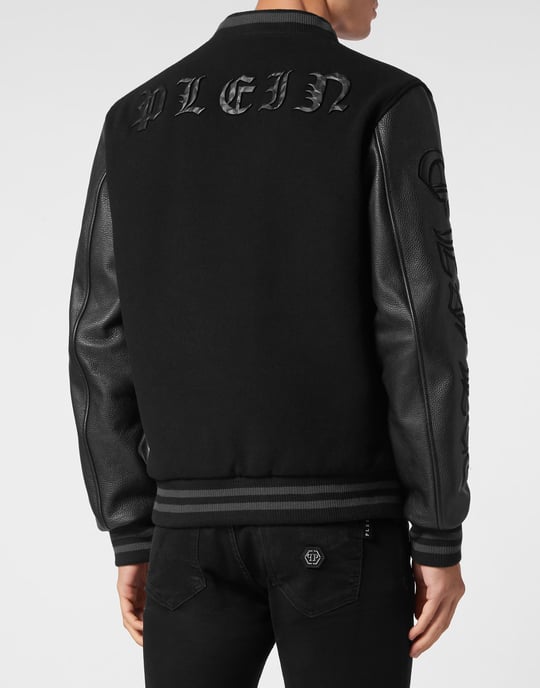 Lederblouson Gothic Plein - Image 1