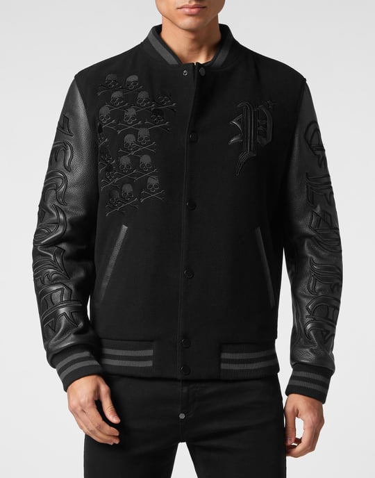 Lederblouson Gothic Plein - Image 2