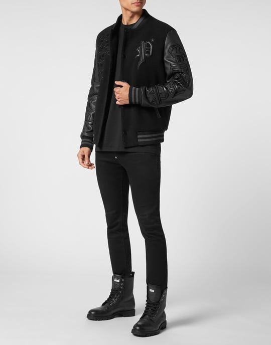 Lederblouson Gothic Plein - Image 4