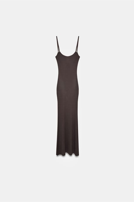 Rippenförmiges Bodycon-Maxikleid - Image 5