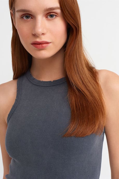 Rippendes Bodycon-Maxikleid - Image 3