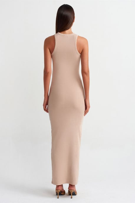 Rippstrick Bodycon Maxikleid - Image 2