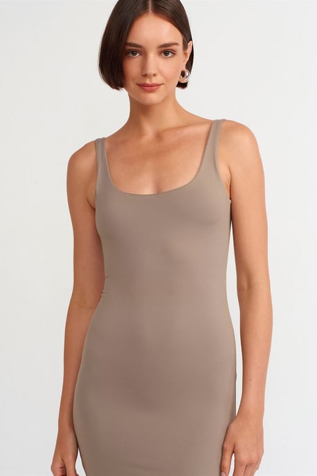 Ärmelloses Bodycon-Midikleid - Image 1