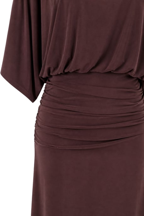 Kleid aus Strick mit Rundhalsausschnitt in Midi-Länge - Image 2