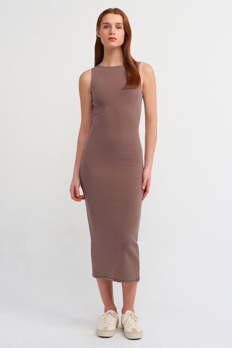 Ärmelloses Bodycon-Midikleid - Image 1