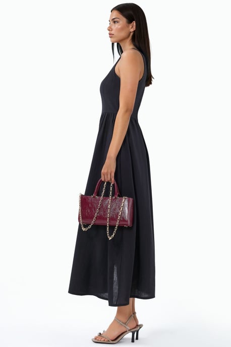 Kombinierbares Midi-Kleid mit quadratischem Kragen - Image 2
