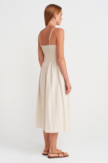 Trägerloses A-Linien-Midikleid - Image 2