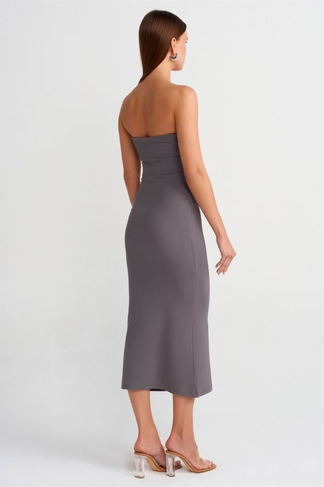 Trägerloses Bodycon-Midikleid - Image 2