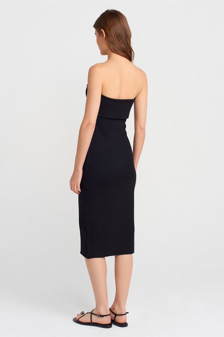 Trägerloses Bodycon-Midikleid - Image 2