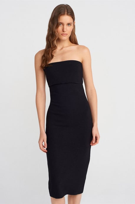 Trägerloses Bodycon-Midikleid - Image 3