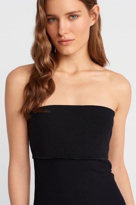 Trägerloses Bodycon-Midikleid - Image 4