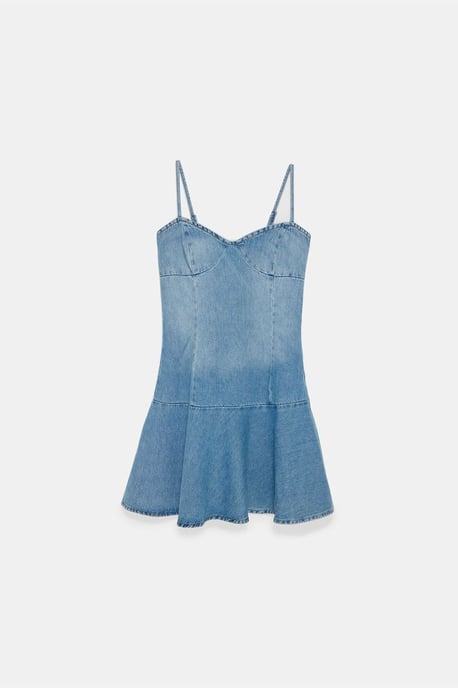 Ärmelloses Jeans-Minikleid - Image 5