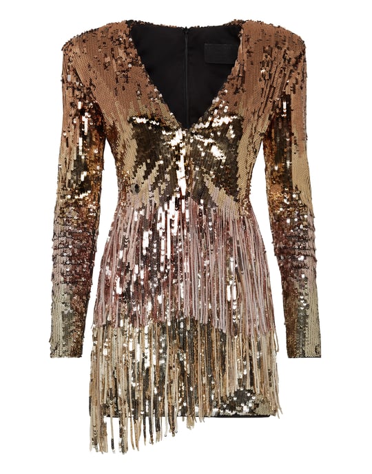 Philipp Plein Kurzes Kleid - Gold - Image 1