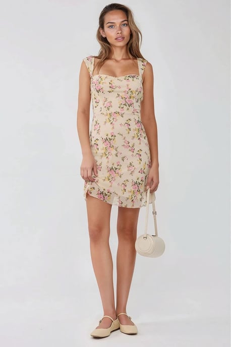Punkte-Tüll-Mini-Kleid - Image 2