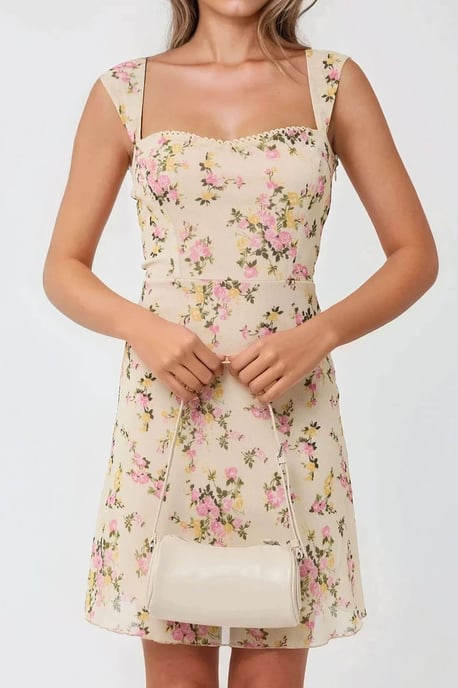 Punkte-Tüll-Mini-Kleid - Image 6
