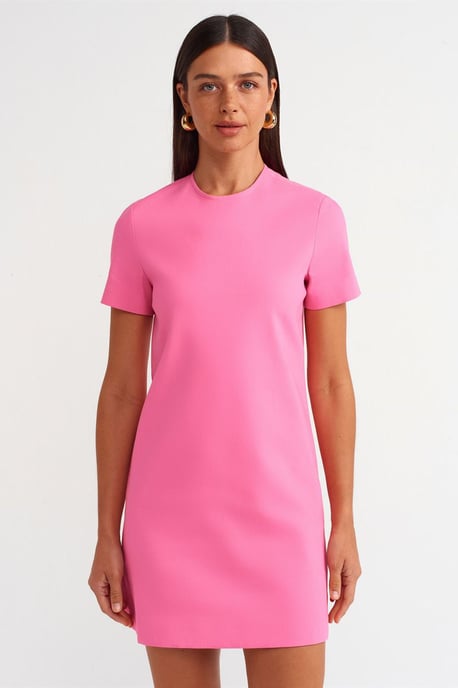 Nahtloses Mini Shiftkleid mit Reißverschluss - Image 1
