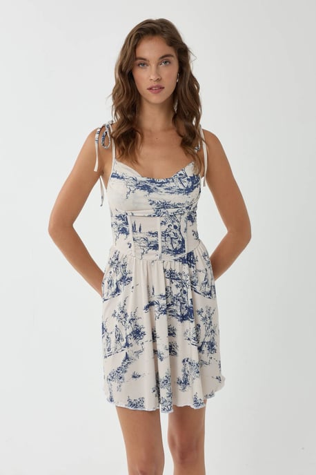 Bedrucktes Mini-Kleid - Image 3