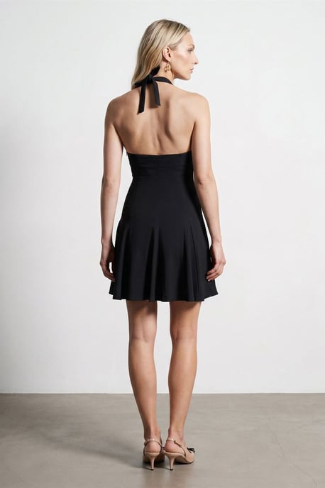 Halter-Neck Skater-Minikleid - Image 2