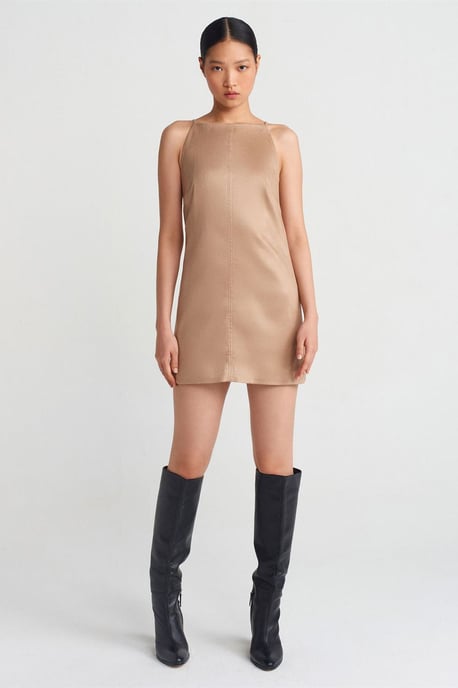 Ärmelloses Minikleid mit Reißverschluss - Image 3