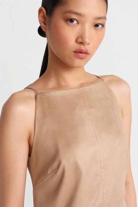 Ärmelloses Minikleid mit Reißverschluss - Image 4