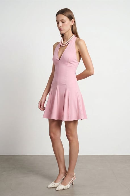 Halterneck Skater-Minikleid - Image 4