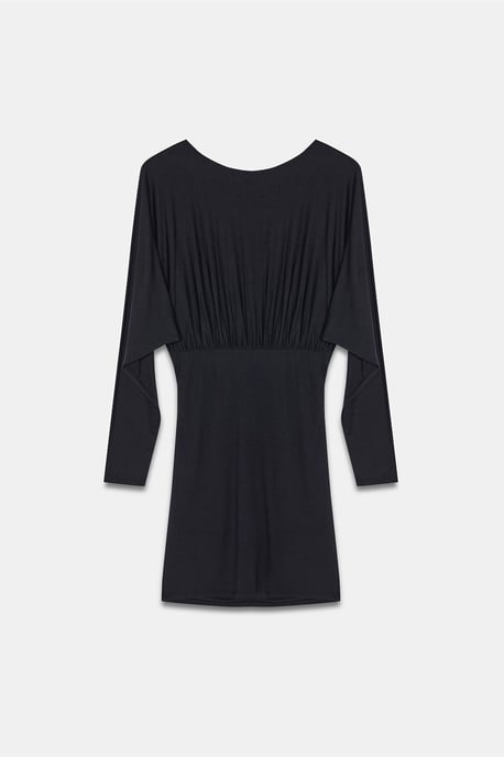Bodycon-Mini Kleid mit Drapierung - Image 6