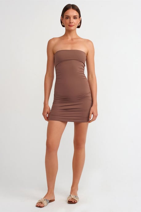 Trägerloses Bodycon-Minikleid - Image 3