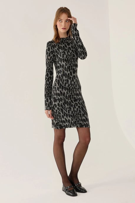 Tiermuster Mini-Kleid - Image 2
