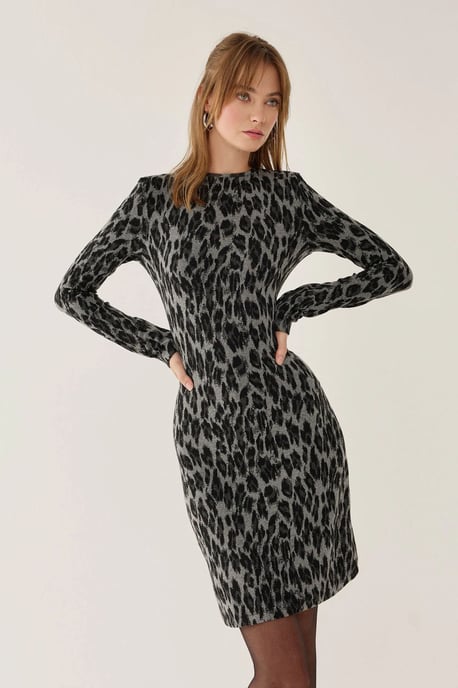 Tiermuster Mini-Kleid - Image 3