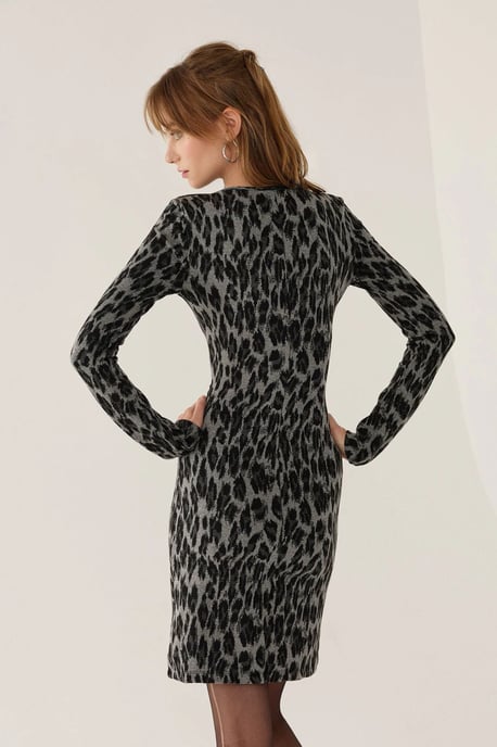 Tiermuster Mini-Kleid - Image 6