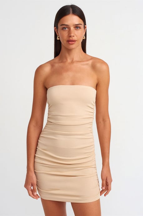 Trägerloses Bodycon-Minikleid - Image 2