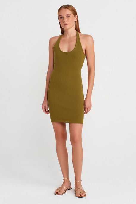 Rippentrainiertes Bodycon-Minikleid - Image 4