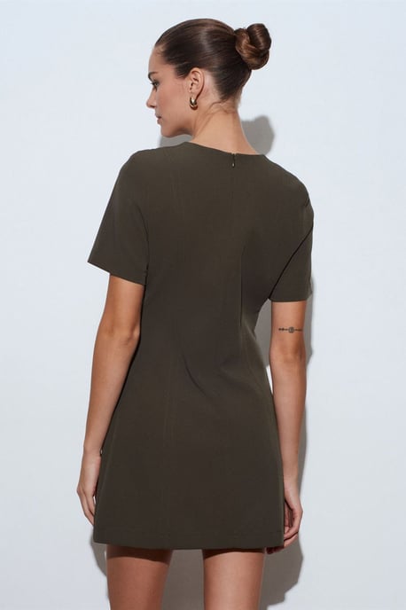 Mini-Shiftkleid mit Reißverschluss - Image 2