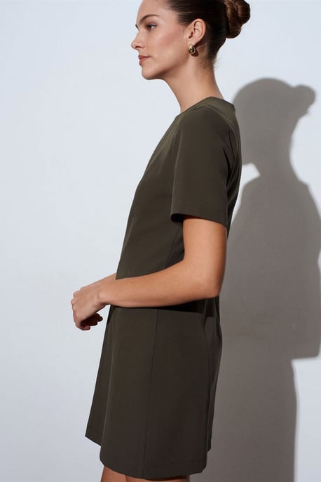 Mini-Shiftkleid mit Reißverschluss - Image 3