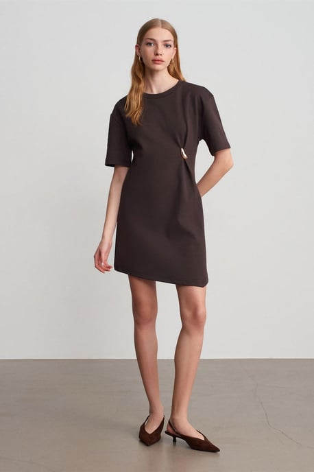 Damen Mini Shift Kleid - Image 3