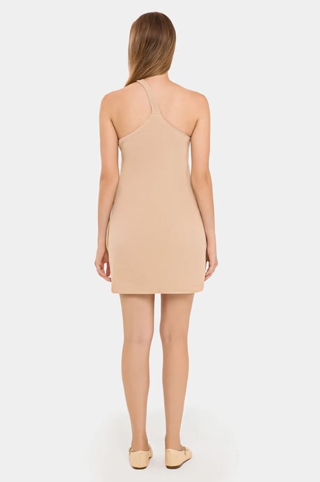 Ein-Schulter Bodycon Mini-Kleid - Image 3