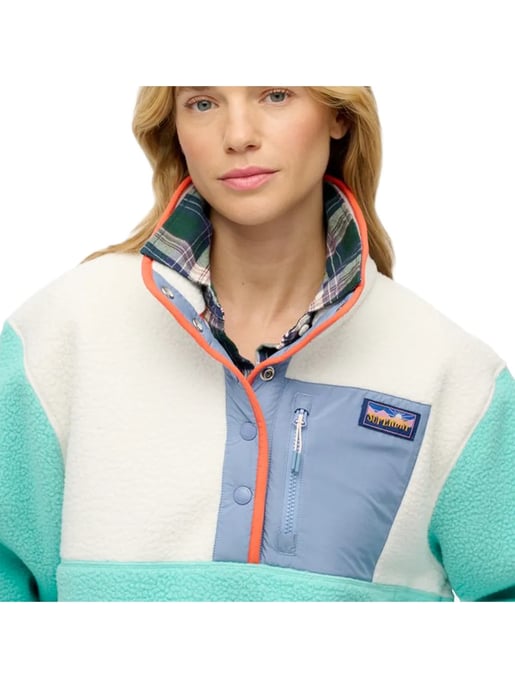 Superdry Damen Fleece Block - Image 4