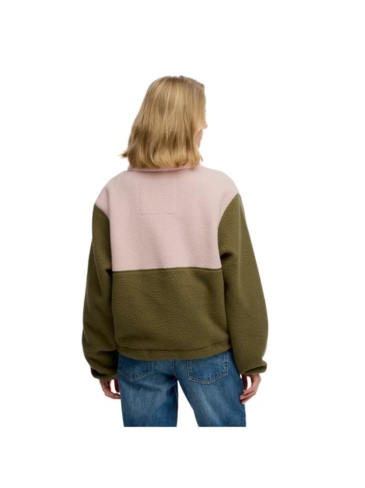 Superdry Damen-Fleecejacke mit Farbblockmuster - Image 4