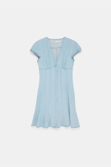 Mini-Denim-A-Linienkleid - Image 5