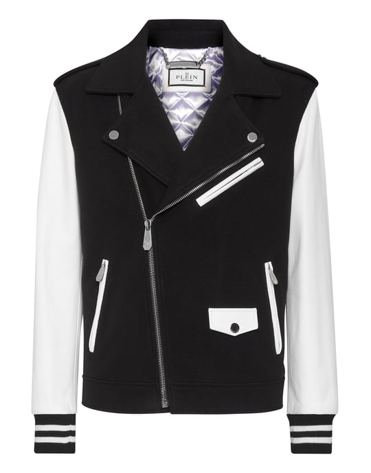 Leder Biker-Jacke - Image 1