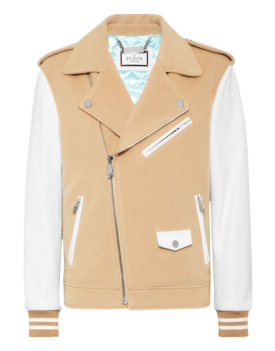 Leder Biker-Jacke - Image 1